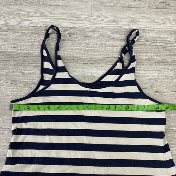Cotton On Navy & White Strip Tank Top - Picture 3 of 9